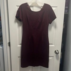 Maroon mini dress vintage